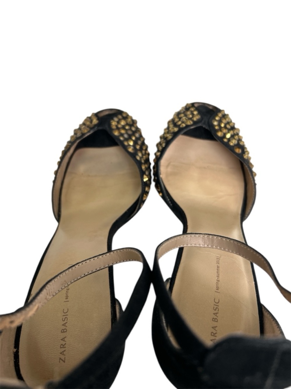 Zara Black high heels sandals - Picture 6 of 7